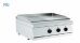 Barossi Gas-Grillplatte glatt gerillt Tischgerät 13 kW 800x730x300mm