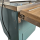 B.PRO Basic Line UK3 Kaltbuffet mit aktiver Umluftkühlung 3 x GN1/1 in Farbe: Petrolgrün