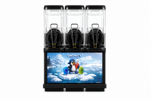 SNOWZY Slush-Eis-Maschine Blizzard III Premium 3 x 11 Liter