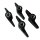 Flügelmutter für Endklammer M8 Flügelweite 69 mm 4er Pack