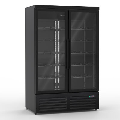 Getränkekühlschrank 1250 Liter schwarz