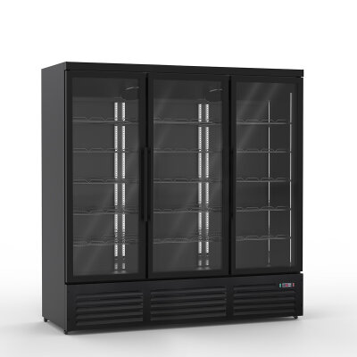 Getränkekühlschrank 1900 Liter schwarz