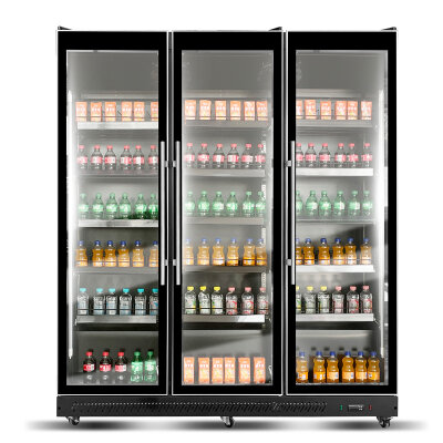 Getränkekühlschrank 1600 Liter schwarz 1680 x 635 x 1.980 mm
