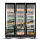 Getränkekühlschrank 1600 Liter schwarz 1680 x 635 x 1.980 mm
