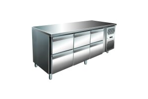 VIP Kühltisch mit 3x 2 Schubladen -2 bis +8°C...