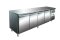 VIP Kühltisch mit 3 Türen und Aufkantung -2 bis +8°C 1.795x700x860 mm