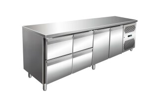 VIP Kühltisch mit 2x 2 Schubladen und 2 Türen...