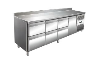 VIP Kühltisch mit 3x 2 Schubladen und 1 Tür und...
