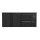 Flaschenkühltisch 425 Liter | Schwarz | 2 Türen + 2 Schubladen | 2005 x 520 x 840 mm