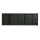 Flaschenkühltisch 600 Liter | Schwarz | 3 Türen + 2 Schubladen | 2545 x 520 x 840 mm