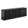Flaschenkühltisch 600 Liter | Schwarz | 3 Türen + 2 Schubladen | 2545 x 520 x 840 mm