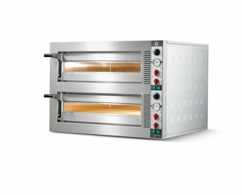 Cuppone Tiepolo Pizzaofen 2 Kammern 6+6 Ø 350 mm 15,6 kW 400V