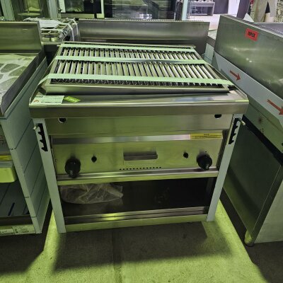 GAS-LAVASTEINGRILL 14 kW 800 x 750 x 850 mm B-Ware