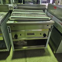 GAS-LAVASTEINGRILL 14 kW 800 x 750 x 850 mm B-Ware