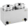 Eis Taucher Au-Bain-Marie - Double