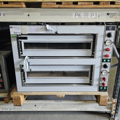 Cuppone Tiepolo Pizzaofen 2 Kammern 6+6 Ø 350 mm 15,6 kW 400V B-Ware