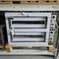 Cuppone Tiepolo Pizzaofen 2 Kammern 6+6 Ø 350 mm 15,6 kW 400V B-Ware