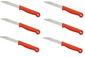 6 x Brötchenmesser Gemüsemesser Tomatenmesser...