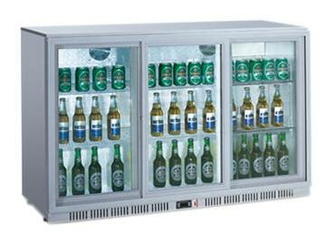 Flaschenkühler 330 Liter mit 3 Glastüren B-Ware