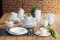 6 x Suppenteller Teller tief 23cm MERAN Porzellan weiß Seltmann Weiden