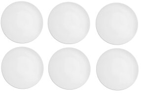 6 x Coupteller Speiseteller weiß 28cm COUP FINE...