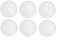 6 x Coupteller flach Speiseteller Weiß 26cm COUP FINE DINING Seltmann Weiden