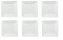 6 x Essteller Speisenteller quadratisch Porzellan 303x303mm TOGNANA Plain