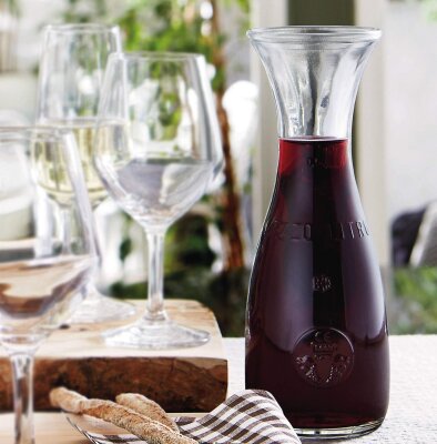 Glas Karaffe Weinkaraffe MISURE 0,25L Bormioli Rocco