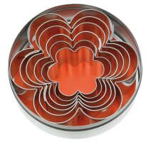 Ausstecher Ausstechformen ROSETTE 6-tlg. für...