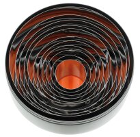 Ausstecher Ausstechformen RUND Glatt 11-tlg. für...