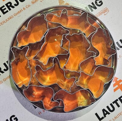 Ausstecher Ausstechformen TIERE 10-tlg. für Fondant-Marzipan-Teig-Kekse