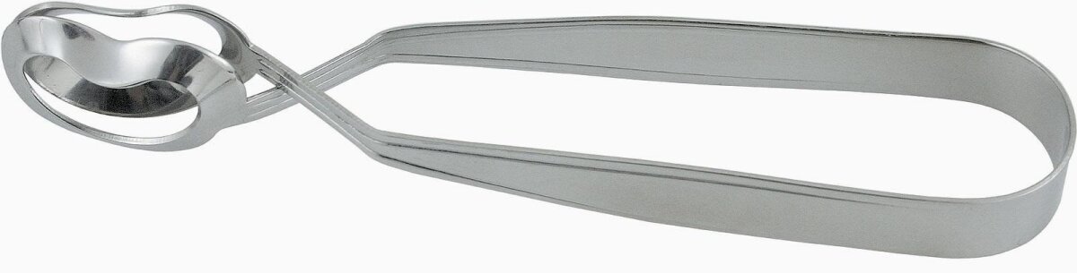 4 x Schneckenzange Schneckenbesteck Schneckenhalter Edelstahl 16cm