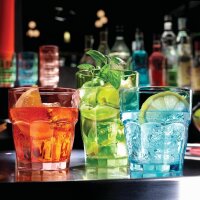 4 x Trinkglas Cocktailglas Whiskyglas ROCK BAR LOUGE...