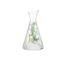Glas-Karaffe Decanter Schräghalskaraffe Weinkaraffe 1L PISA von Stölzle