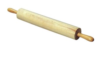 Teigrolle Nudelholz Teigwalze Rollwalze Vollholz...