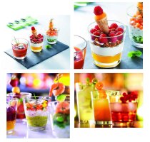 6 x Whiskyglas Cocktailglas Dessertglas Tumbler STACK UP 320ml ARCOROC