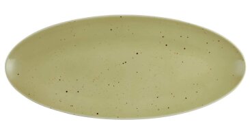2 x Coupplatte Servierplatte Oliv 43x19cm COUNTRY LIFE Seltmann Weiden
