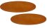 2 x Coupplatte Servierplatte Terrakotta 44x14cm COUNTRY LIFE Seltmann Weiden