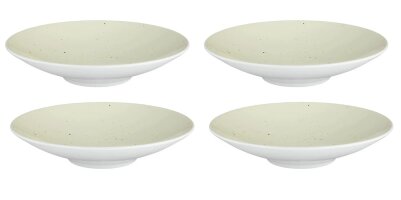 Tafelservice 6x Coupteller 30cm/4x Coupschale 28cm Champagner COUNTRY LIFE Seltmann Weiden