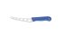 Käsemesser Lochmesser mit Rillenwelle 6" für Weichkäse Klingenlänge 16cm Blau