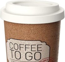 Kaffeebecher to Go Themosbecher Travel Mug CORKY CUP 475ml Wiederverwendbar