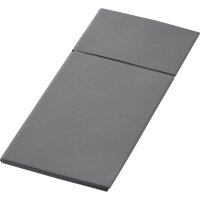 Serviettentaschen Granite Grey 40x48cm 50 Stück...
