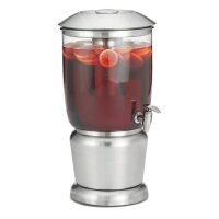 Getränkespender Dispenser Edelstahl 9,5L mit...