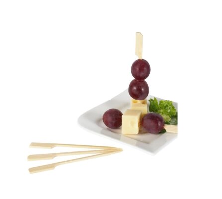 Bambusspieße Fingerfood-Spieße Flaggenspieße 250 Stück a 15cm