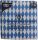 100 x Papierserviette Serviette 1-lagig 1/4-Falz 33x33cm Bayrisch Blau Bayernraute