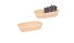 Brotkorb Buffetkorb GN 1/4 27x16,5cm Polyrattan Natur/Hellbeige