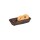 Brotkorb Obstkorb Buffetkorb GN 1/3 32,5x17,5x7cm Polyrattan Dunkelbraun/Schwarz