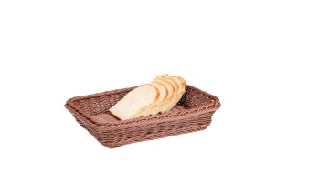 Brotkorb Buffetkorb GN 1/2 33x28x7cm Polyrattan Braun