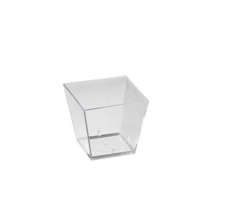 100 x Behälter Box Square für Amuse-bouche®  Appetithäppchen 49x49x46mm DUNI