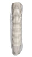 50 x Getränkebecher Kaffeebecher 100ml mit Icondruck Biologisch abbaubar GREENBOX